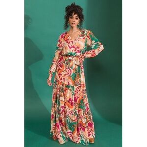 Flying Tomato Breezy City Woven Maxi Dress
